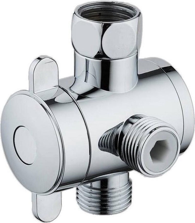 Deviatore Schütte us-1pr, cromato