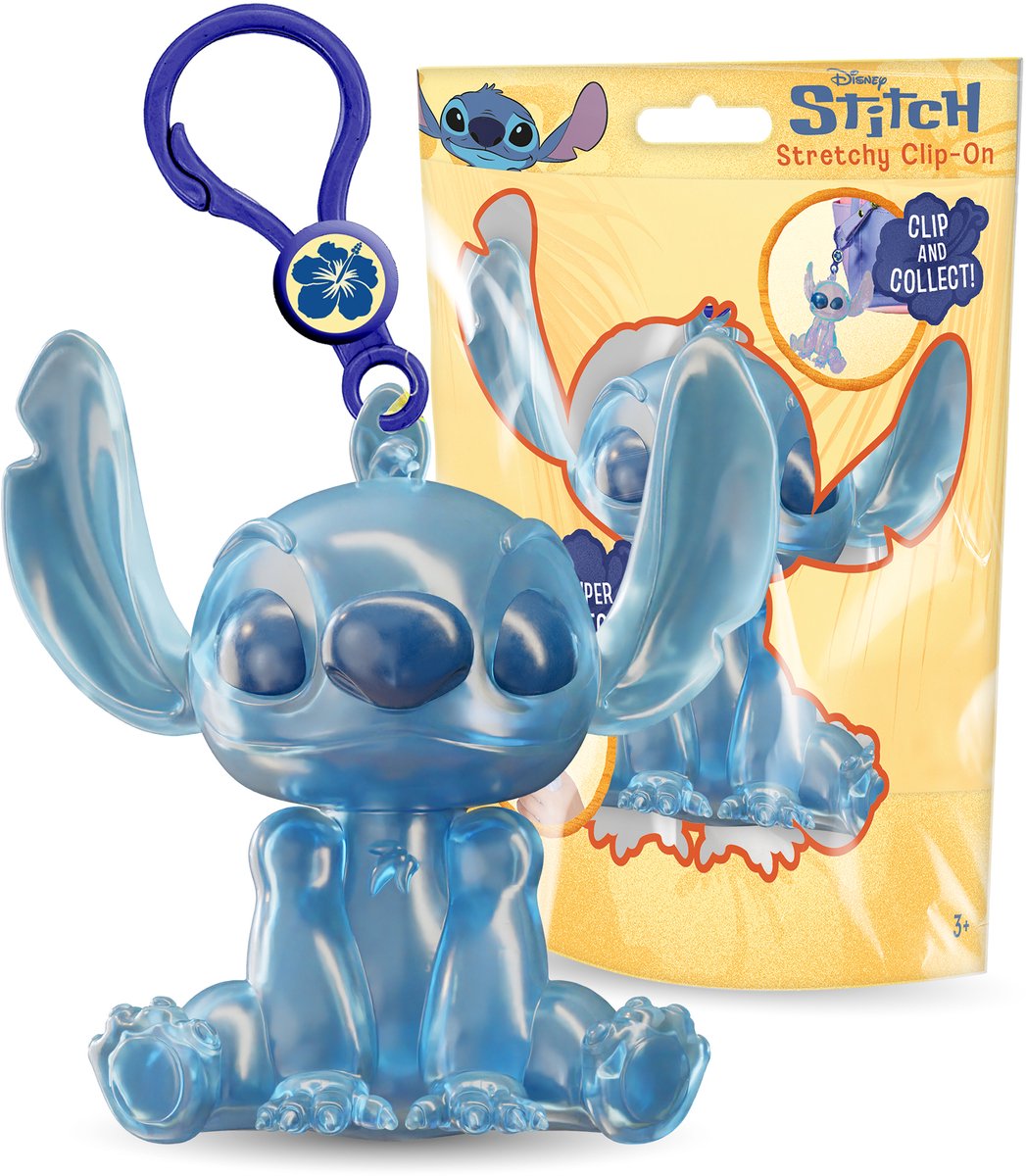 Eolo disney stitch - stretchy squeezable sleutelhanger