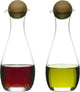 Set olio e aceto Sagaform - rovere ovale -