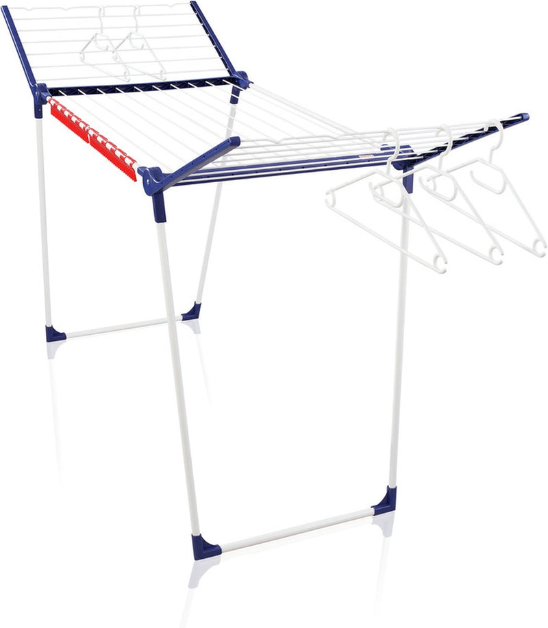Leifheit 81520 pegasus 200 stendibiancheria solido bianco blu