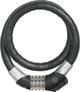 Abus Cijferslot Steel-o-flex 1460 85 Zwart 85cm