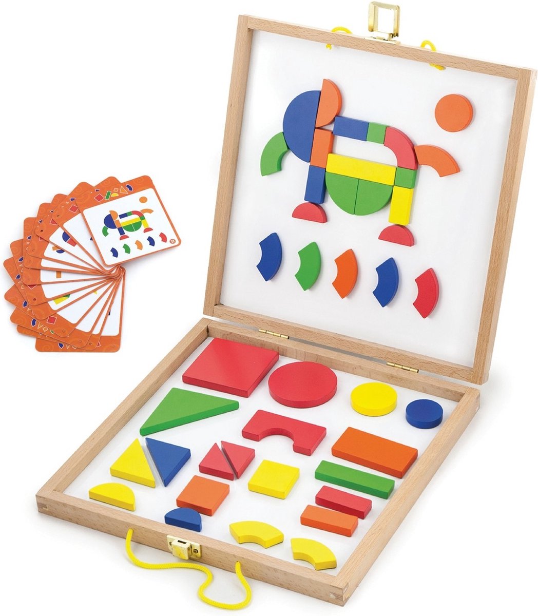 Viga magnetic activity set, size 2-10 cm, 1 set