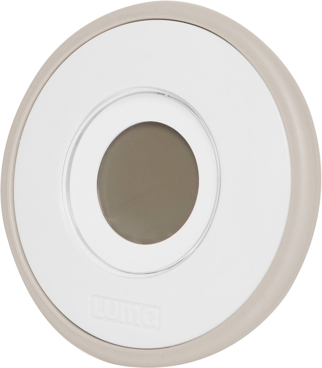 Termometro da bagno digitale Luma bianco