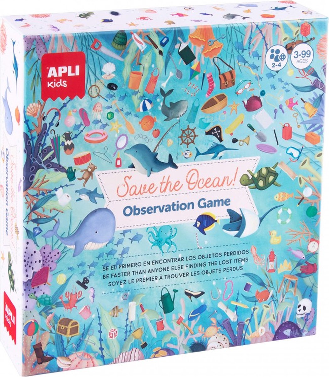 Apli kids observatiespel save the ocean