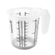 Vaso medidor Keeper antideslizante 0,5l gris