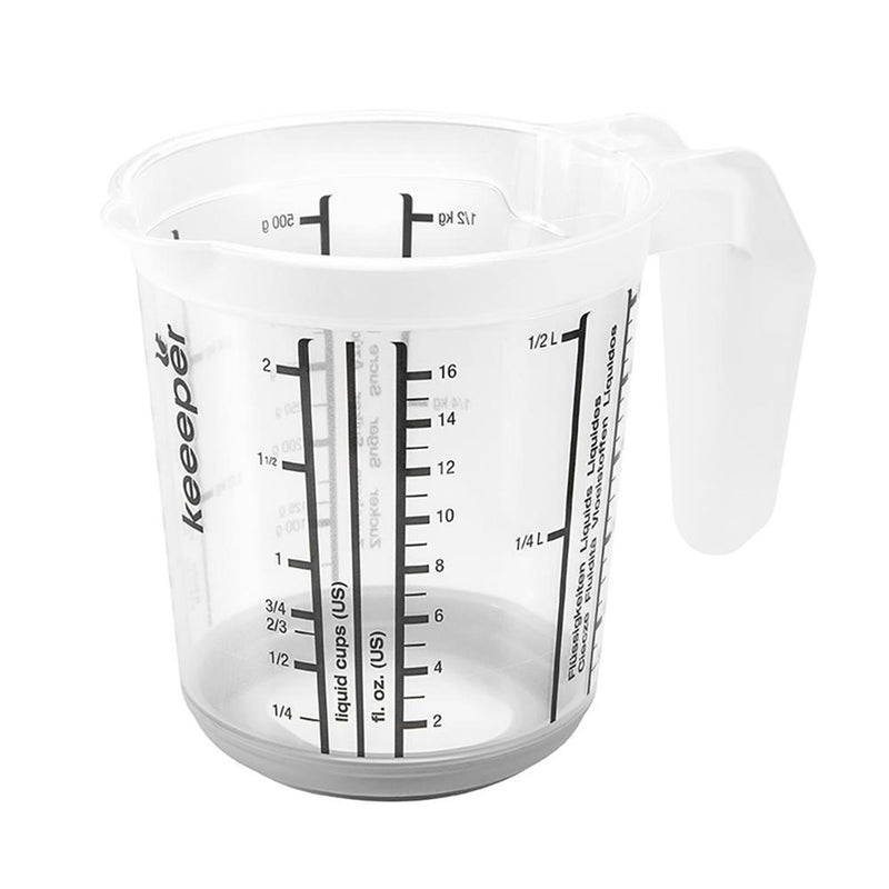 Misurino dosatore antiscivolo 0,5l grigio