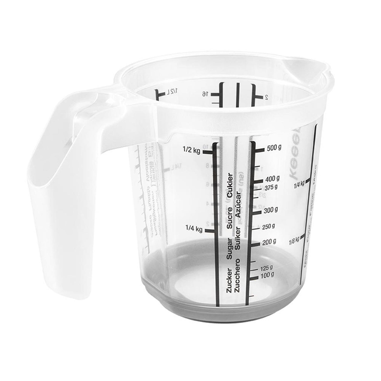 Misurino dosatore antiscivolo 0,5l grigio