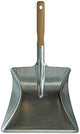 1003265 - recogedor galvanizado + mango de madera | 10 piezas