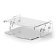 Soporte para monitor Fellowes transparente 105 x 320 x 256 mm