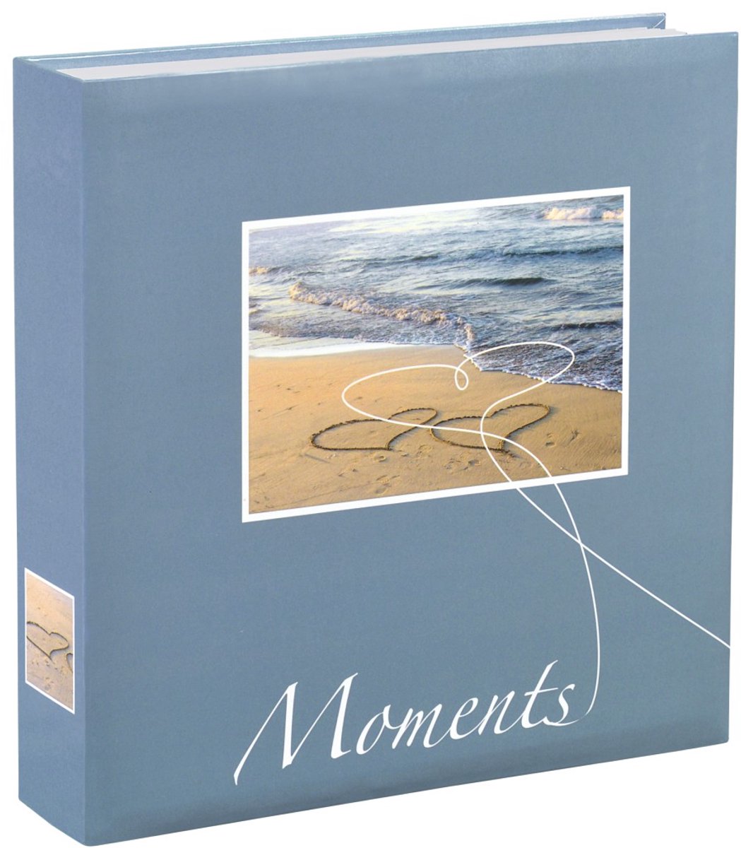 Hama inschuif album - livorno - 10x15 - 200 pagina's - blauw