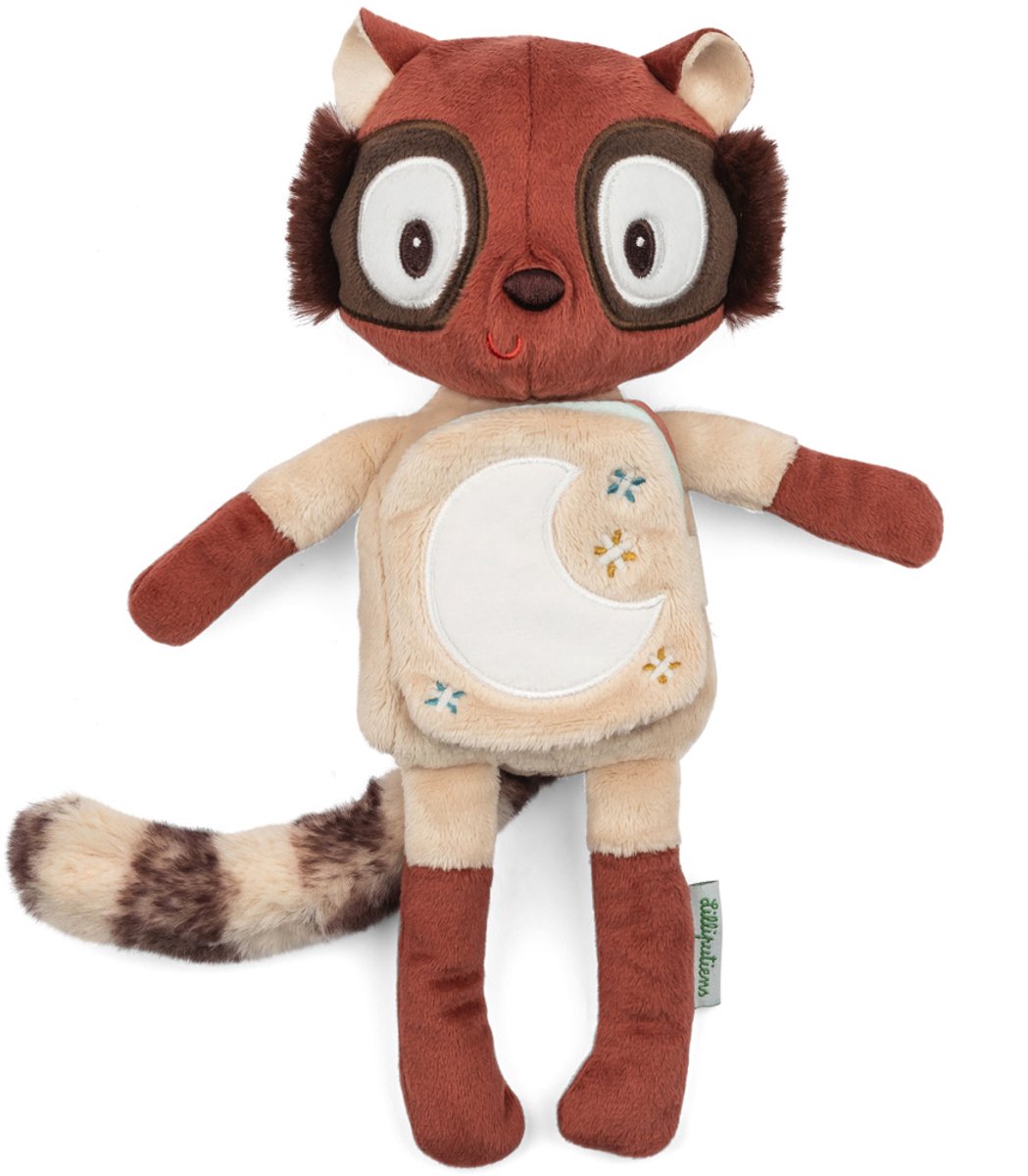 Lilliputiens - peluche de cuento - elvis el lémur