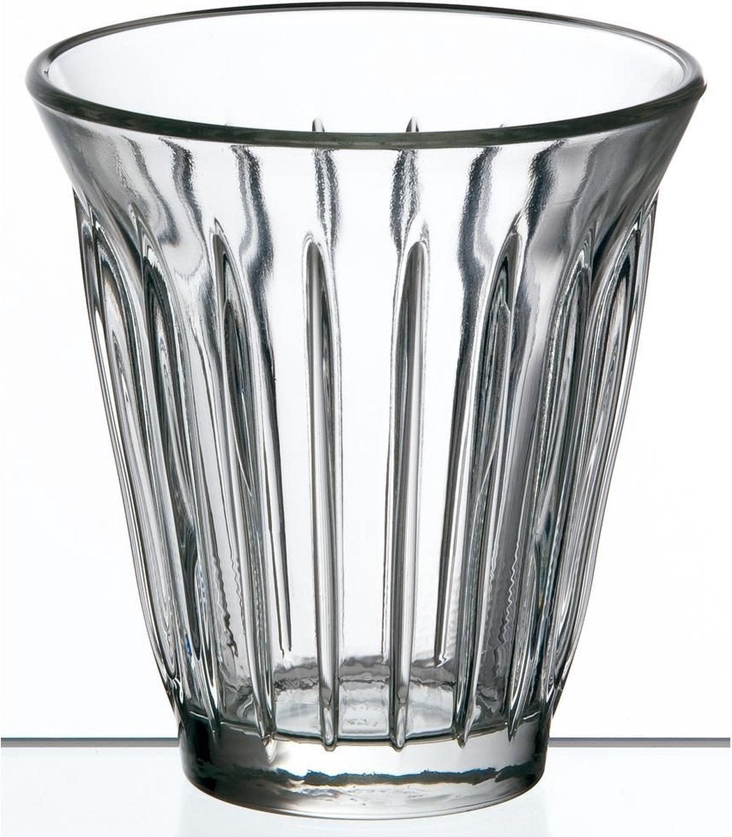 La rochere la rochère zinc - bicchiere da caffè e tè - 19 cl - set da 6