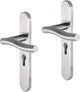 Impresso chester rvs geborsteld op ovaal schild pc55
