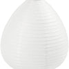 Creativ company rijstpapier lamp wit druppel, 27cm