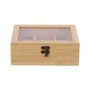 Excellent houseware theedoos bamboe 21x16x8cm