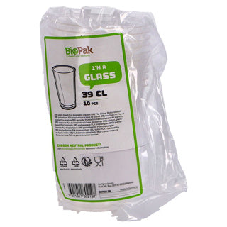 Duni in plastica di plastica 39 CL 10 pezzi