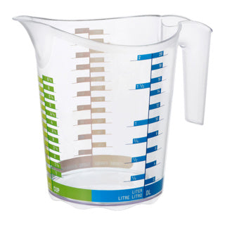 Rotho Rotho che misura la tazza 2L trasparente