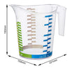 Rotho domino maatbeker 2l transparant
