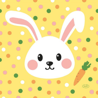Easter napkins Hoppy Easter 33x33 cm