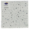 Duni servetten silver stardust 33 x 33 cm | 12 stuks