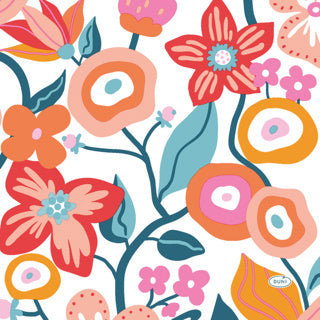 Servilletas Bloom vibrante 33x33 cm