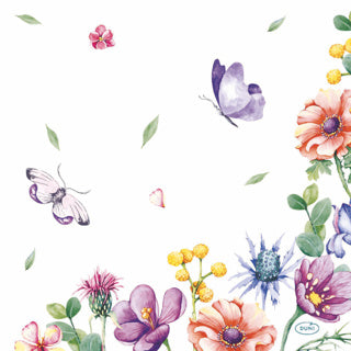 Servilletas mariposas saladas 33x33 cm