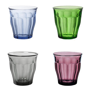 Tumbler picardy assorted 25 cl 4 pieces | 2 pcs