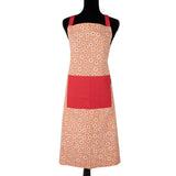 Daisy flowers schort oranje 75x90 cm | 2 stuks - afbeelding 1