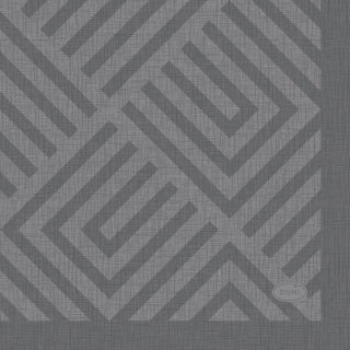 Duni napkins Mosaic Granite Gray 24x24 cm