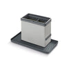 Metaltex Metaltex Kitchen Helpers Organizzatore del lavandino in ordinazione 24x13x14 cm grigio