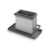 Metaltex Metaltex Kitchen Helpers Organizzatore del lavandino in ordinazione 24x13x14 cm grigio