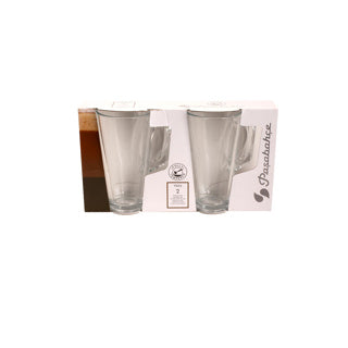 Bicchiere latte macchiato vela 38 cl set 2 | 2 pezzi