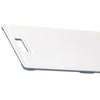 Rotho caruba snijplank 25x15x0.9 cm wit horizon blauw