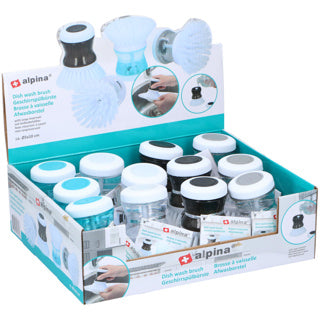 Lavado -Up cepillo con embalse