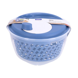 Rotho fresh slacentrifuge 4.5l horizon blauw transparant