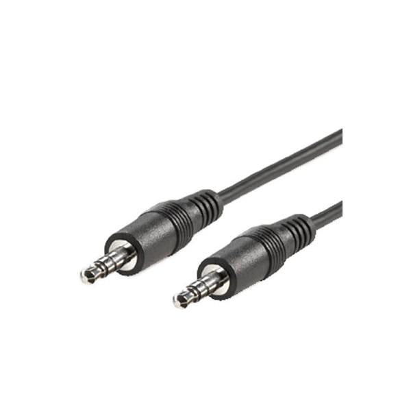 AGG AdjBlbl11094505 Cavo audio da 3,5 mm, M M, 5M, nero