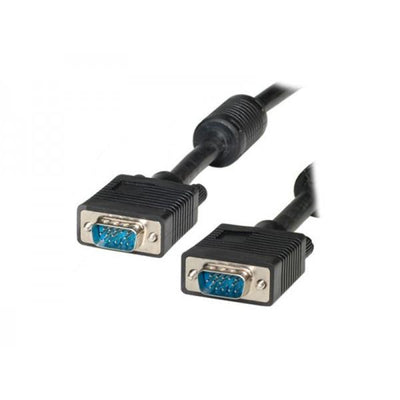 ADJ 320-00032 Cable de video VGA, D-Sub 15 pines, m m, 6m, negro