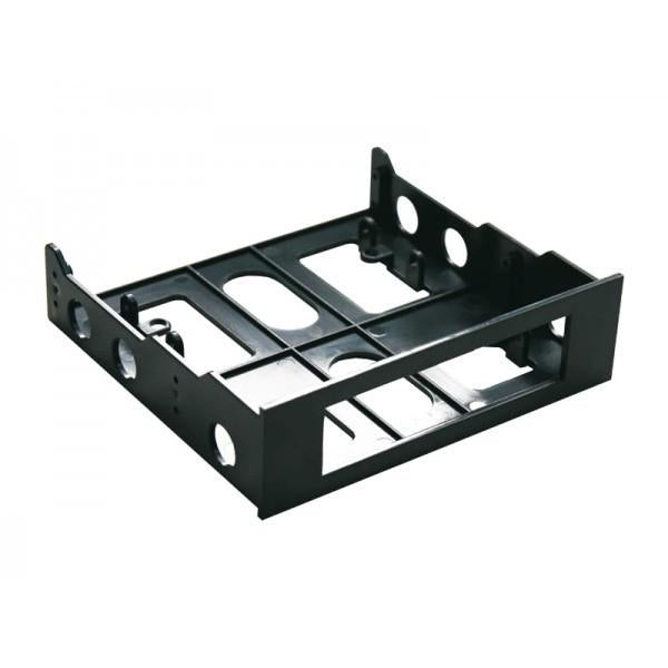 AGE AGE 120-00016 Serie Adattatore di staffa Case AH250, adattatore 3.5 -> 5,25, nero
