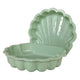 Conchiglia verde acqua e sabbia pastello - 2 pz.