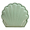 Conchiglia verde acqua e sabbia pastello - 2 pz.