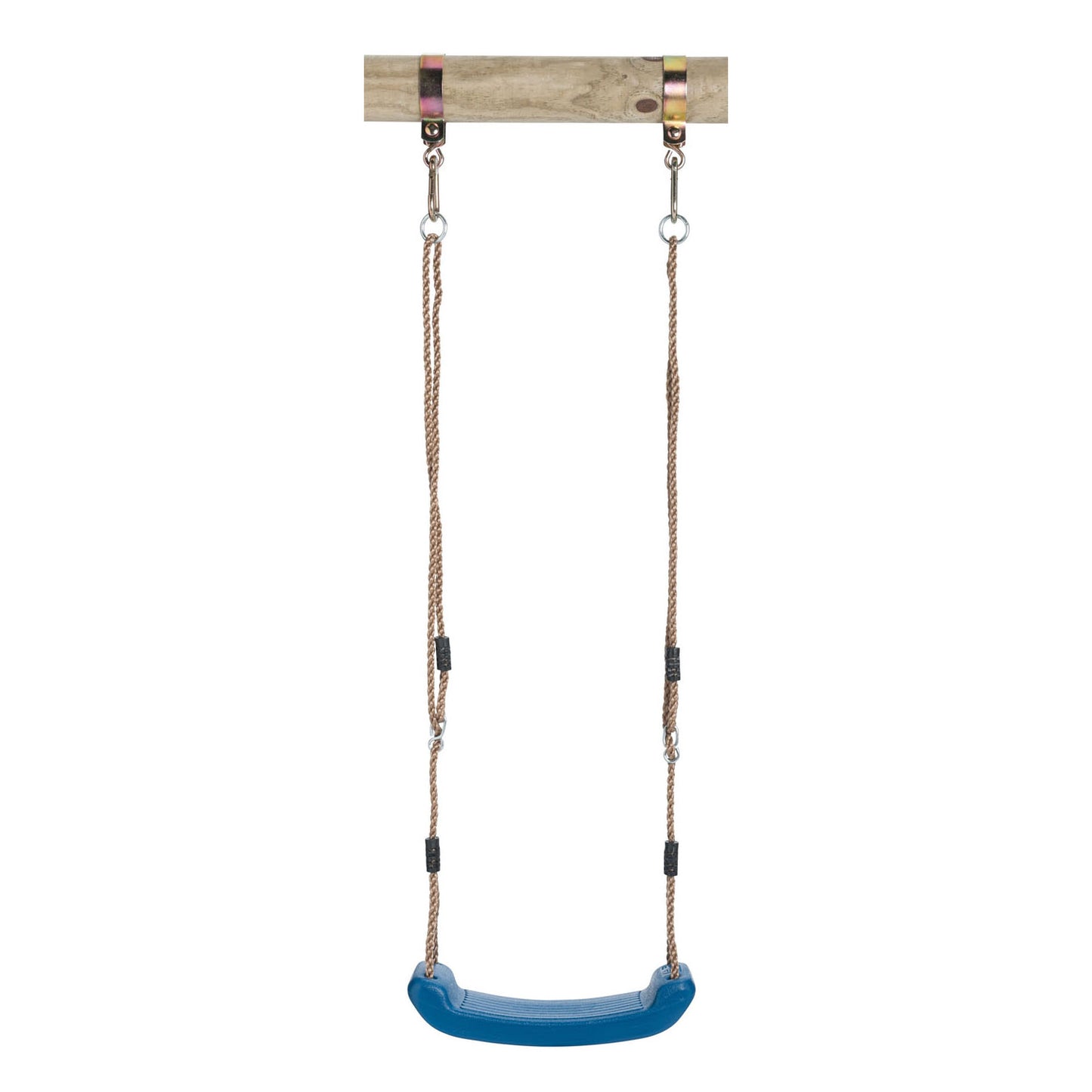 SwingKing Schommelzitje in hoogte Verstelbaar 43 x 17 cm Blauw