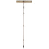 Swinging Swinging Climbing Rope con 2 anelli, 190 cm