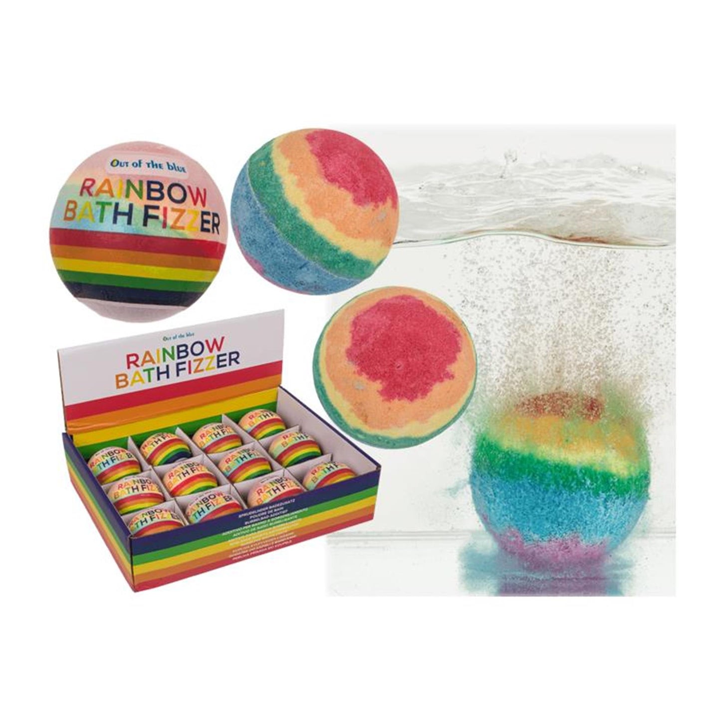 Out of the blue badbruisbal rainbow pride 180gr