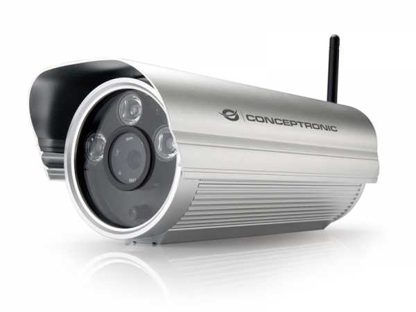 Concepttronic Concepttronic CIPCAM720ODWDR Wireless Network Cloud Camera da esterno, RJ45, 1,3 MP, F = 3,6 mm, F = 2,0, WDR