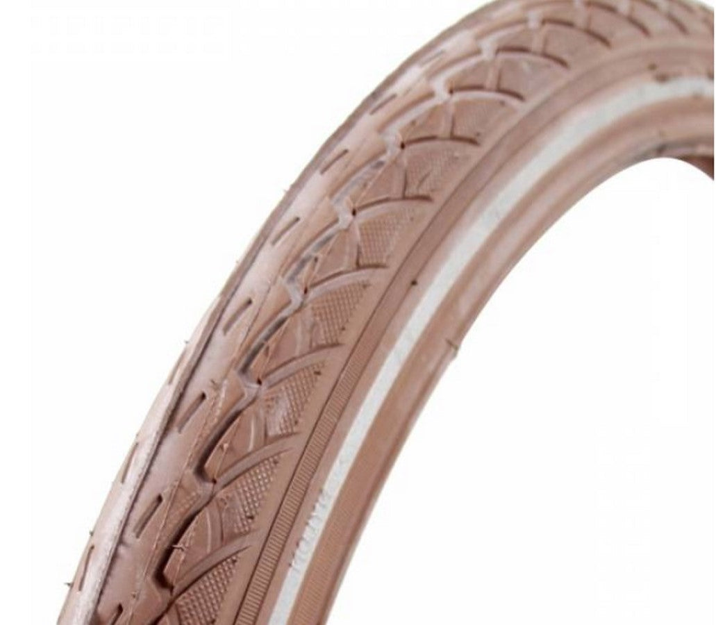 Deli tire buitenbanddeli 26x1.75 47-559 bruin reflectie