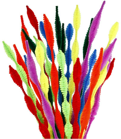 Creativ company ciniglia, ondulato, L: 30 cm, spessore 5-12 mm, vari colori, 28 div 1 scatola