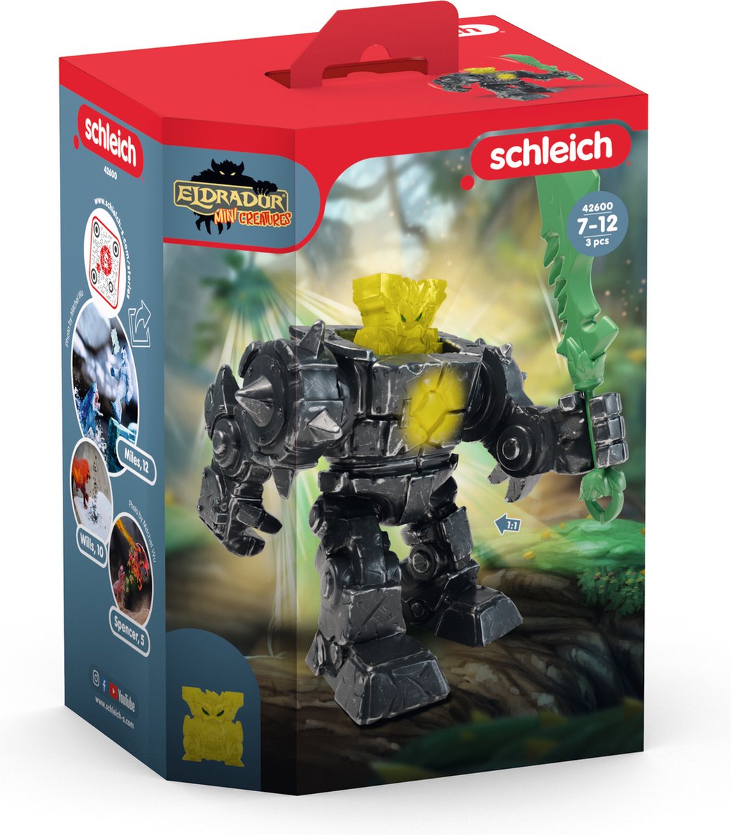 Schleich Eldrador Mini Criaturas Shadow Junglerobot