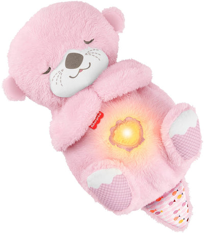 Fisher-price bedtime otter - pink plush baby toy