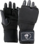 Super pro combat gear binnenhandschoenen met bandage zwart wit medium