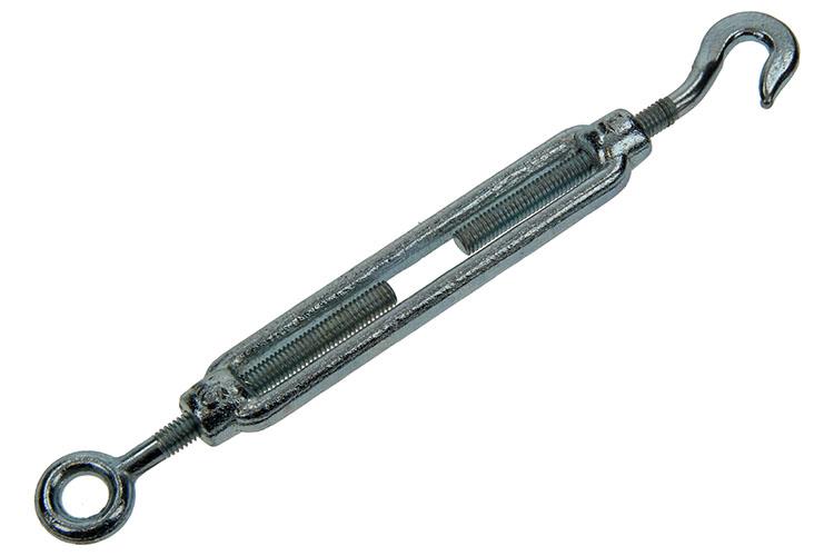 Mack 1006873 - 2 tensores: ojo + gancho galvanizado m6x110mm bl | 5 piezas